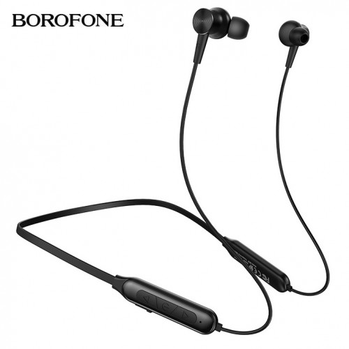 Беспроводные спортивные стерео наушники Borofone BE29 Joyous (Bluetooth, TF)
