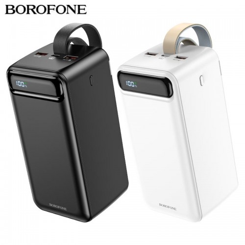 Внешний аккумулятор Borofone BJ14D 50000 mAh (USB-C + Micro-USB 18W input, dual USB 22.5W and USB-C 20W output, LED digital display)