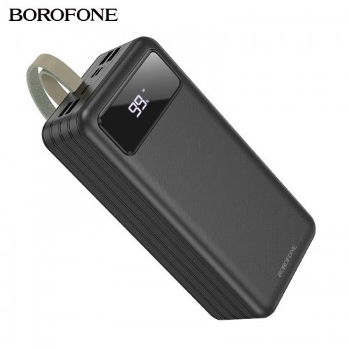 Внешний аккумулятор 60000 mAh Borofone DBT09 (4 USB, QC 3.0, Micro USB, Type C, Lightning 5V-2A)