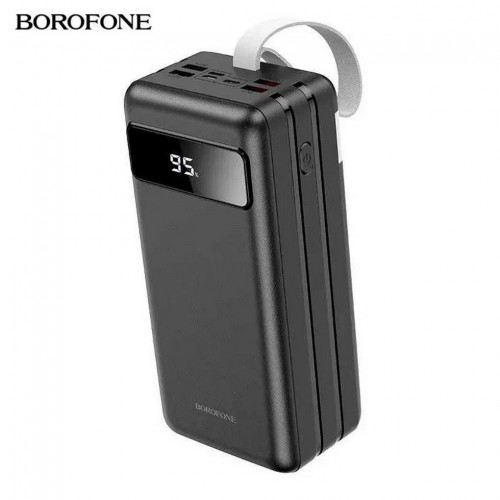 Внешний аккумулятор 80000 mAh Borofone DBT13 (4 USB, QC 3.0, Micro USB, Type C, Lightning 5V-2A)