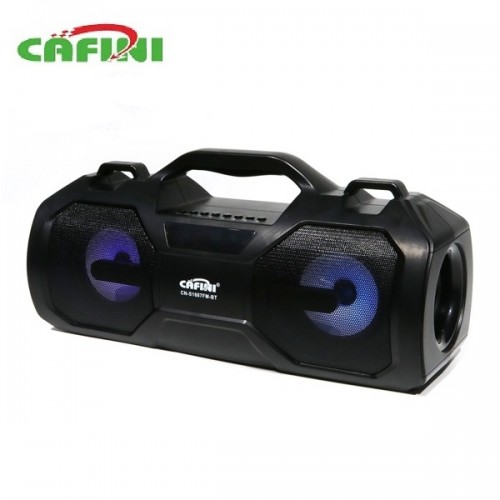Портативный стерео бумбокс Cafini CN-S1687FM-BT (Bluetooth, USB, micro SD, FM, AUX, Rec, Mic)