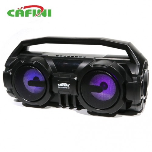 Портативный стерео бумбокс Cafini CN-S1692FM-BT (Bluetooth, USB, micro SD, FM, AUX, Rec, Mic)
