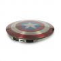 Внешний аккумулятор универсальный Advengers Captain America's Shield 6800 mAh