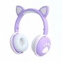 Беспроводные наушники Wireless Cat Ear Headphones BK1 (Bluetooth, MP3, AUX, Mic)