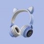Беспроводные наушники Wireless Cat Ear Headphones BT028C (Bluetooth, FM, MP3, AUX, Mic)