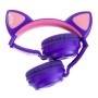Беспроводные наушники Wireless Cat Ear Headphones ZW-28 (Bluetooth, MP3, FM, AUX, Mic, LED)