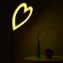 Цветная кольцевая лампа в форме сердца Color Heart BX-34 RGB (48 см), со штативом