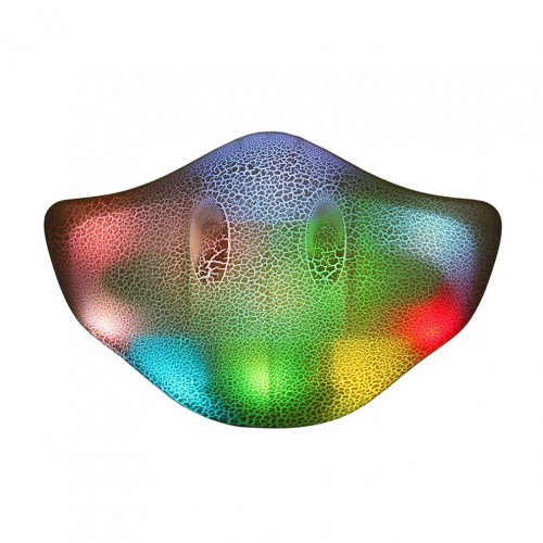 Эстетическая стерео колонка с разноцветной подсветкой и сенсорным управлением Скат HL-201