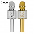 Беспроводной караоке микрофон Hoco BK3 (Bluetooth, MP3, AUX, KTV)
