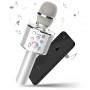 Портативный караоке микрофон со встроенным динамиком Hoco BK3 (Bluetooth, MP3, AUX, KTV)