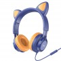 Наушники проводные с микрофоном Hoco W36 Cat Ear