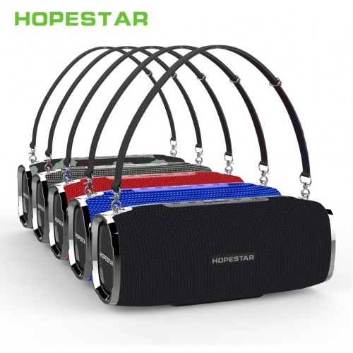 Портативная акустическая стерео колонка Hopestar A6 (Bluetooth, TWS, MP3, AUX, Mic)