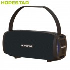 Портативная беспроводная колонка Hopestar H24 Pro (Bluetooth, MP3, FM, AUX, Mic, LED)