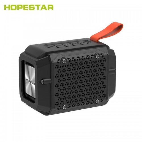 Переносная мини колонка Hopestar P18 (Bluetooth, TWS, FM, MP3, AUX, Mic)