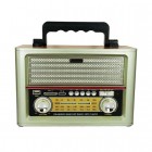 Портативная Ретро колонка - радиоприемник Kemai MD-1705BT (Bluetooth, USB, SD, FM, AUX)