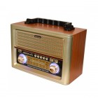 Портативная Ретро колонка - радиоприемник Kemai MD-1705U (USB, SD, FM, AUX)