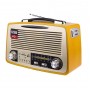 Радиоприемник Ретро Kemai MD-1700BT (Bluetooth, USB, SD, FM, AUX, аккумулятор)