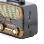 Радиоприемник Ретро Kemai MD-1903BT (Bluetooth, USB, SD, FM, AUX, аккумулятор)