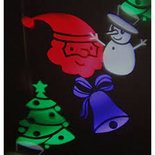 Декоративный влагостойкий новогодний LED проектор LED Christmas Projector RGBW