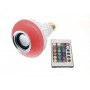 LED лампа мультиколор с Bluetooth колонкой и пультом LED Music Bulb Light