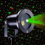 Лазерный проектор Christmas Garden Laser Light, влагозащищенный с пультом и датчиком света