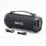 Портативный мини бумбокс Mivo M09 (Bluetooth, TWS, USB, MicroSD, FM, AUX, Mic)