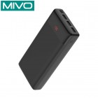 Внешний аккумулятор 30000 mAh Mivo MB-300 (3 USB, Micro USB, Type C)