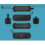 Портативная экстремальная Bluetooth колонка New Rixing NR-1000 (Bluetooth, MP3, AUX, Mic)
