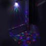 Светодиодная вращающаяся лампочка Dancing RGB LED Full Color Rotating Lamp
