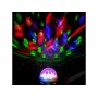 Светодиодная вращающаяся лампочка Dancing RGB LED Full Color Rotating Lamp