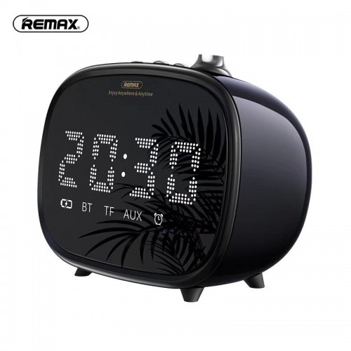 Беспроводная настольная колонка с радио, часами и будильником Remax RB-M52