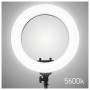 Кольцевое освещение для профессиональной съемки Ring Light HQ-18" (45 см) + штатив 2м