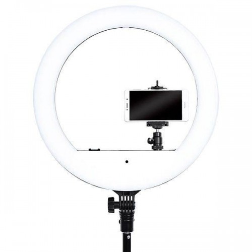 Кольцевое освещение для профессиональной съемки LED Ring Light YQ-480B (46 см), со штативом