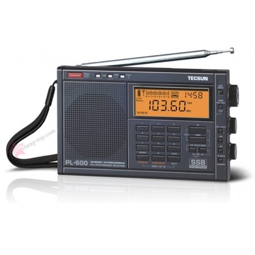 Всеволновый цифровой радиоприемник с SSB Tecsun PL-600 (FM, MW, SW-SSB, LW)