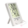 Универсальный термометр TA298 показывающий температуру на улице, в помещении, влажность и время