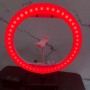 Цветная кольцевая лампа для фото и видео съемки Mcoplus RL-13 RGB (33 см), со штативом