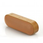 Колонка цвета "дерево" Wooden Speaker XC-Z3 (Bluetooth, MP3, FM, AUX, Mic)