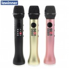 Беспроводной караоке микрофон Lewinner L-598 (Bluetooth, MP3, AUX, KTV)